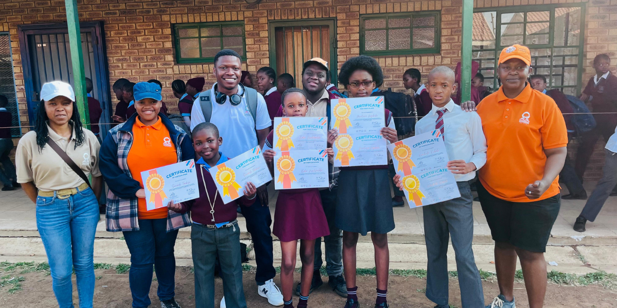 Celebrating Youth Literacy Tshiamiso Astronauts’ Spelling Bee at Evaton Primary  Blog Banner (3)